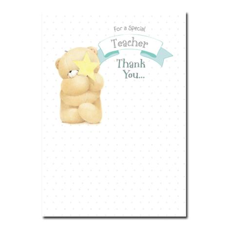 Thank You Teacher Forever Friends Card